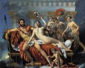 雅克-路易大卫 - Mars Disarmed by Venus and the Three Graces